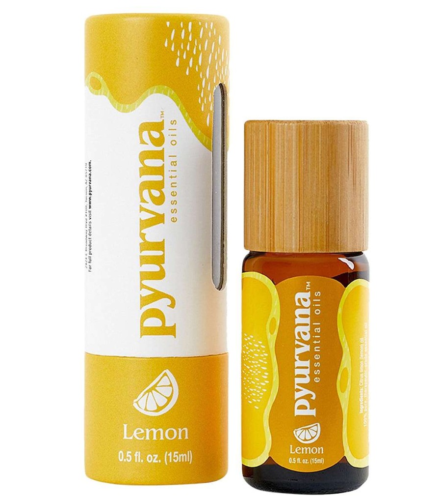 Home & Wellness Pyurvana | 100% Pure Lemon Essential Oil