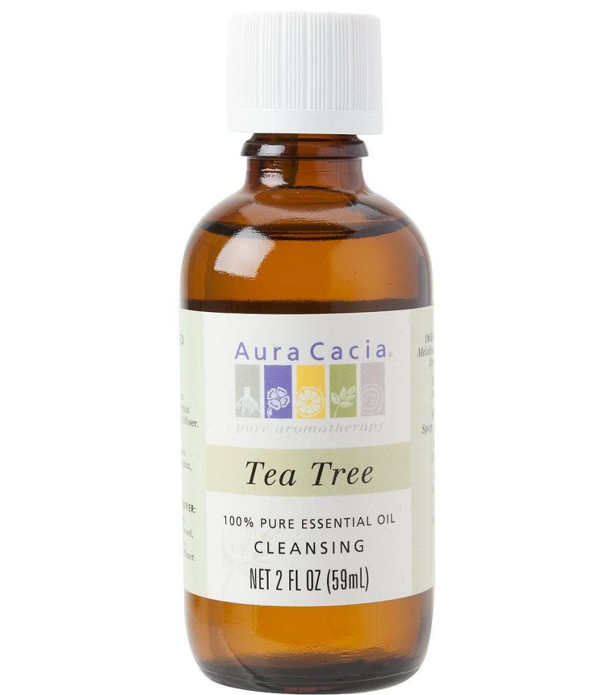 Home & Wellness Aura Cacia | Tea Tree 100% Pure Essential Oil - 2 Oz