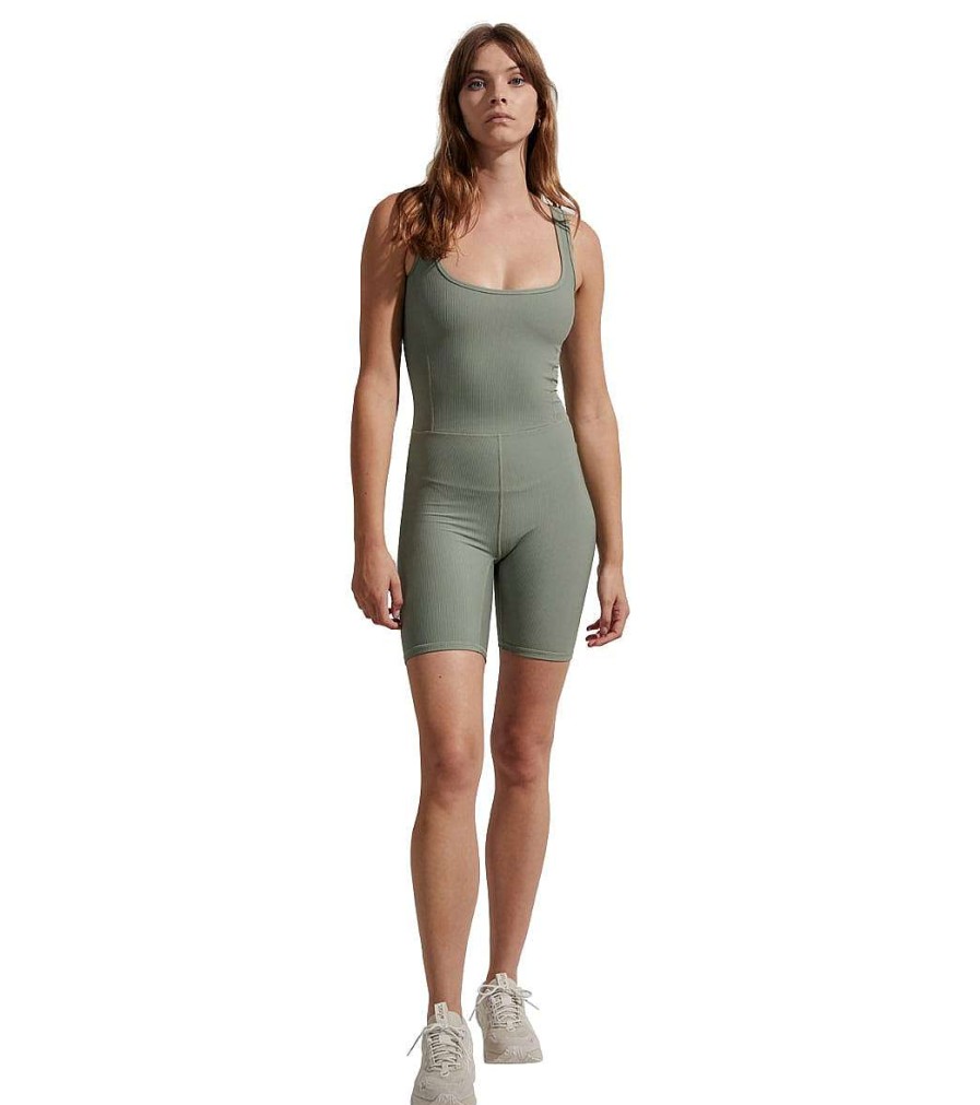 Clothing Varley Yoga Leotards & Jumpsuits | Sherwood All-In-One 7