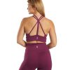 Clothing Free People Yoga Sports Bras | Ready To Rouche Bra Acai