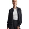 Clothing Varley Yoga Jackets & Sweatshirts | Alia Zip Sweat Black