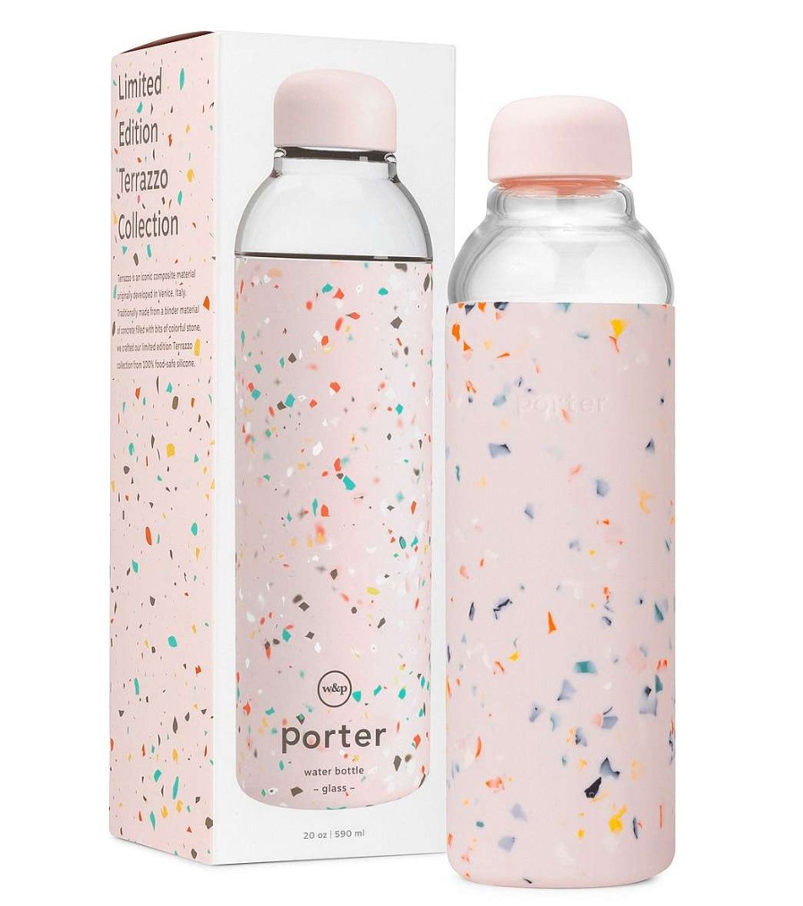 Accessories w&p | Porter Water Bottle Terrazzo Blush