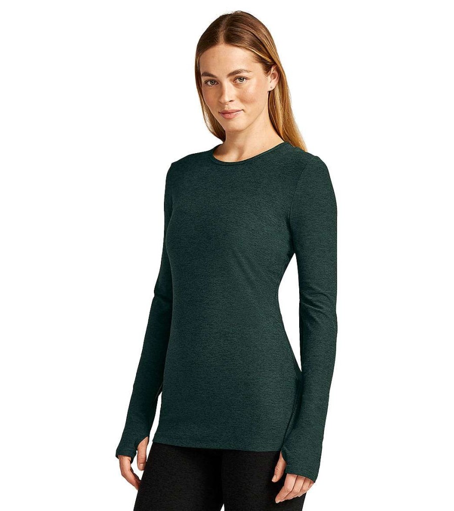 Clothing Beyond Yoga Yoga Jackets & Sweatshirts | Spacedye Classic Crew Pullover