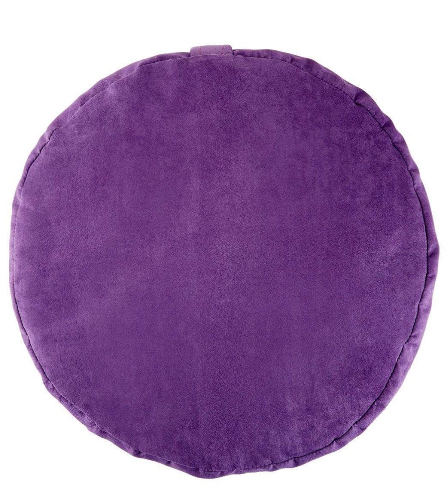 Meditation Gaiam | Zafu Yoga Meditation Cushion Purple