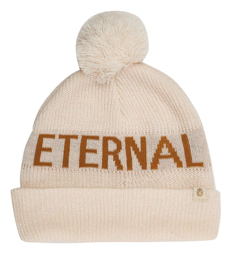 Accessories Spiritual Gangster | Eternal Optimist Pom Pom Beani White Sand