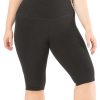 Clothing Beyond Yoga Yoga Leggings | Plus Spacedye High Waisted Pedal Pusher Darkest Night