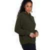 Clothing Spiritual Gangster Yoga Jackets & Sweatshirts | Relaxed Chenille Hoodie Leaf