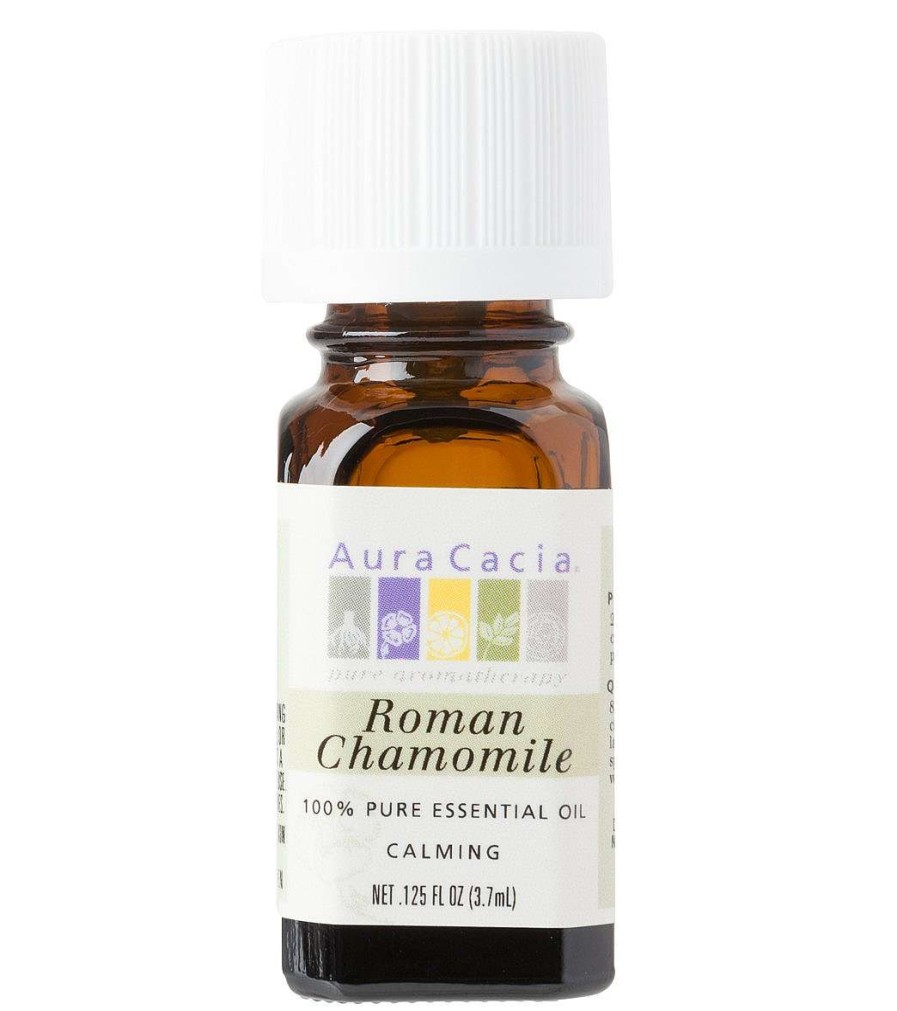 Home & Wellness Aura Cacia | Chamomile, Roman 100% Pure Essential Oil - 0.5 Oz