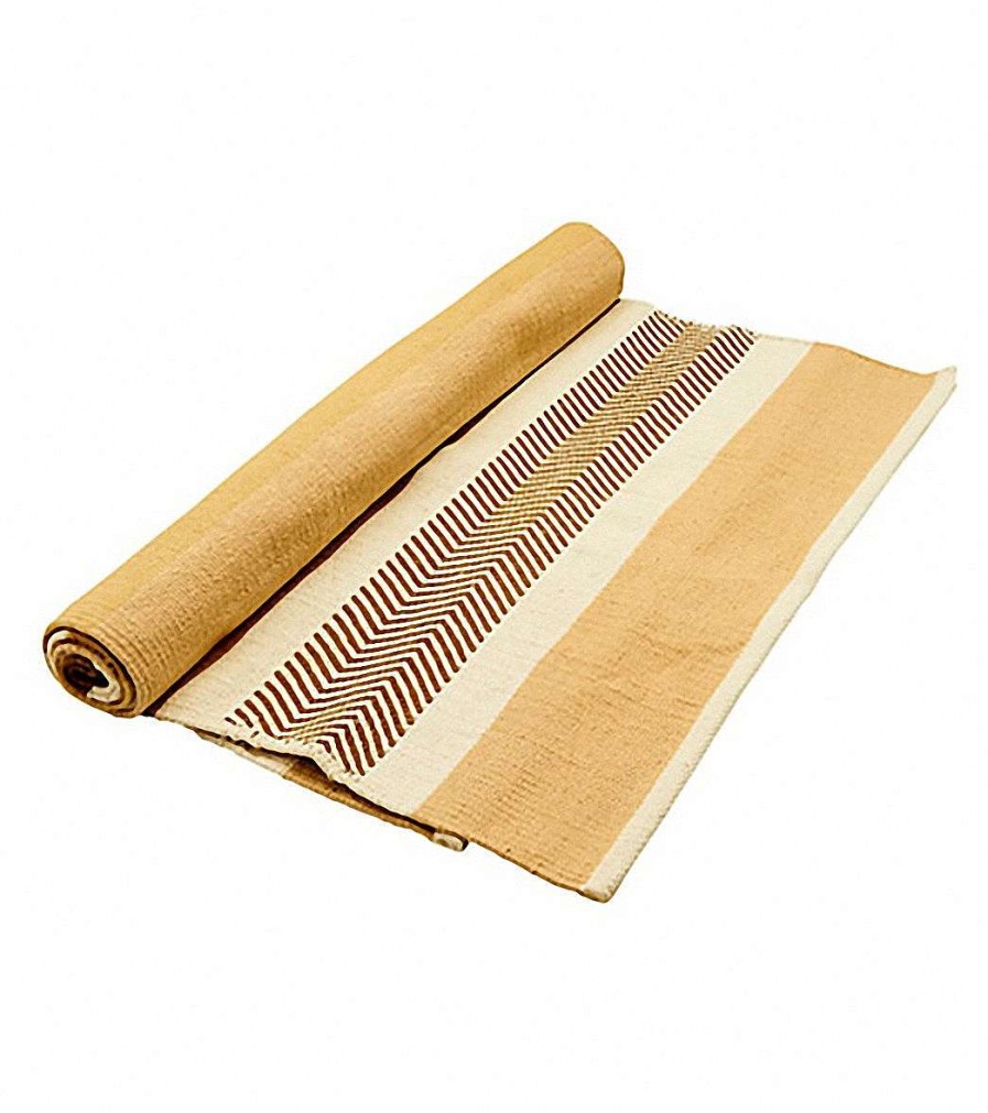 Yoga Mats & Props Hugger Mugger | Cotton Yoga Rug 74" 3Mm