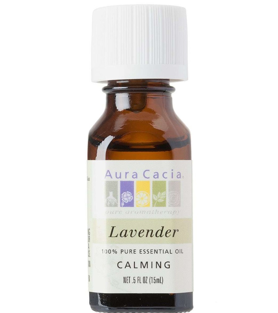 Home & Wellness Aura Cacia | Lavender 100% Pure Essential Oil - 0.5 Oz