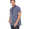 Clothing Yak & Yeti Men'S Yoga Shirts | Men'S Striped Button Up Shirt