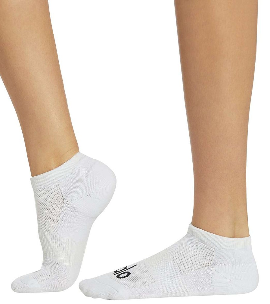 Accessories Alo Yoga | Everyday Sock Dark Grey Heather/White