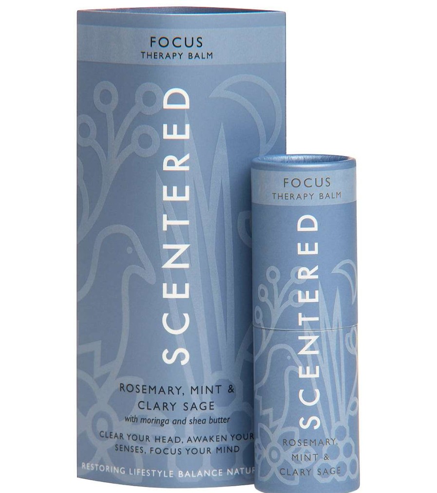 Home & Wellness Scentered | Focus Aromatherapy Balm Blue