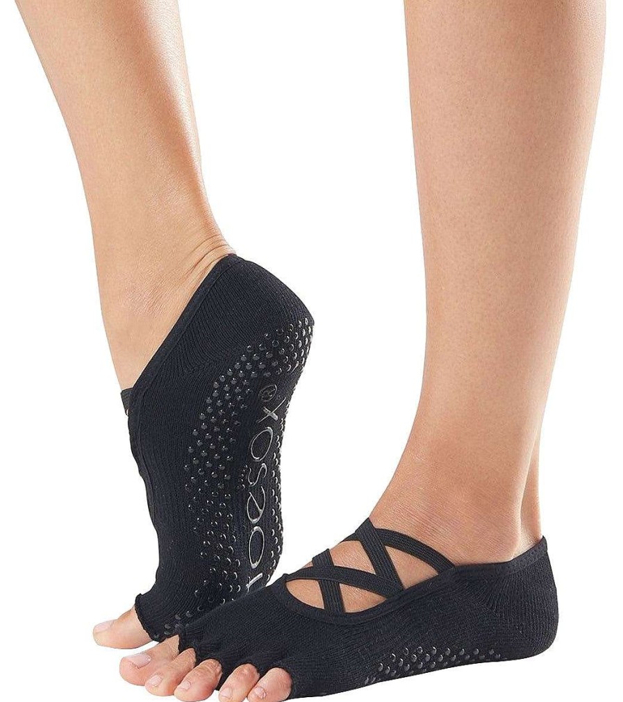 Accessories Toesox | Elle Half-Toe Yoga Grip Socks