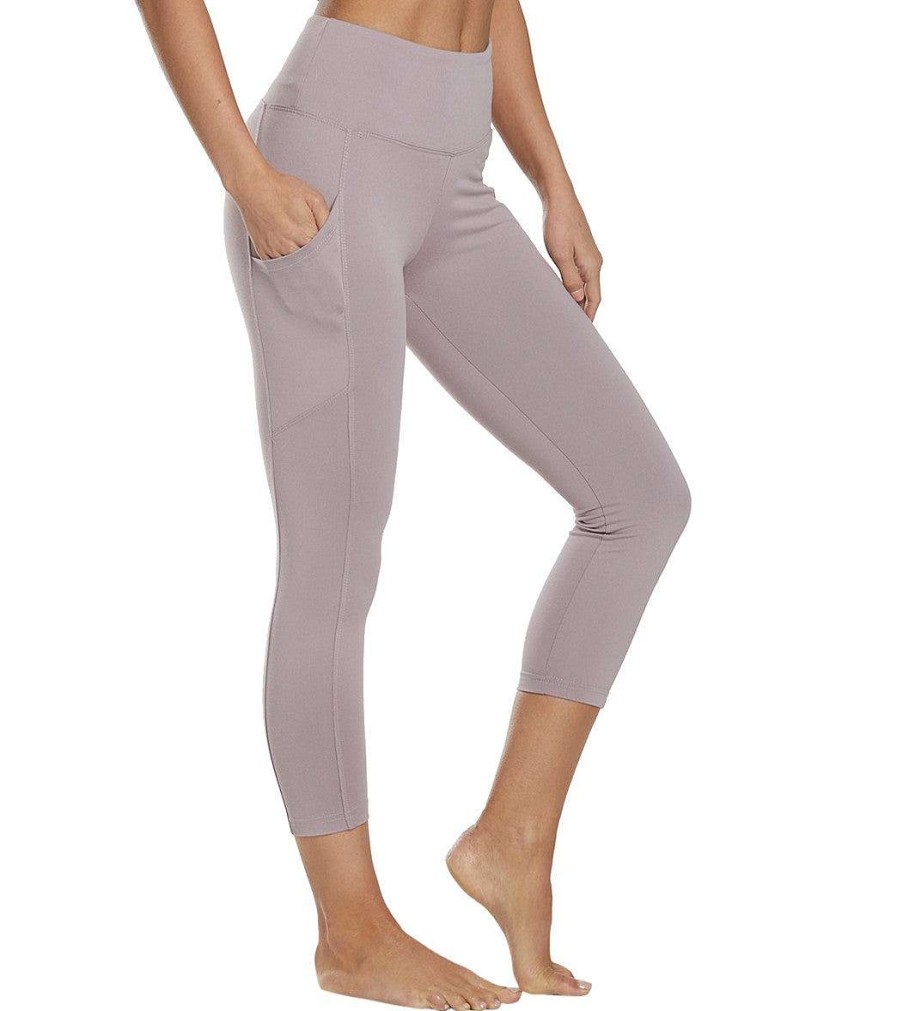 Clothing Balance Collection Yoga Leggings | Eclipse Yoga Capris Rose Of Sharon