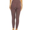 Clothing Zobha Yoga Leggings | Endurance Leggings Black Plum