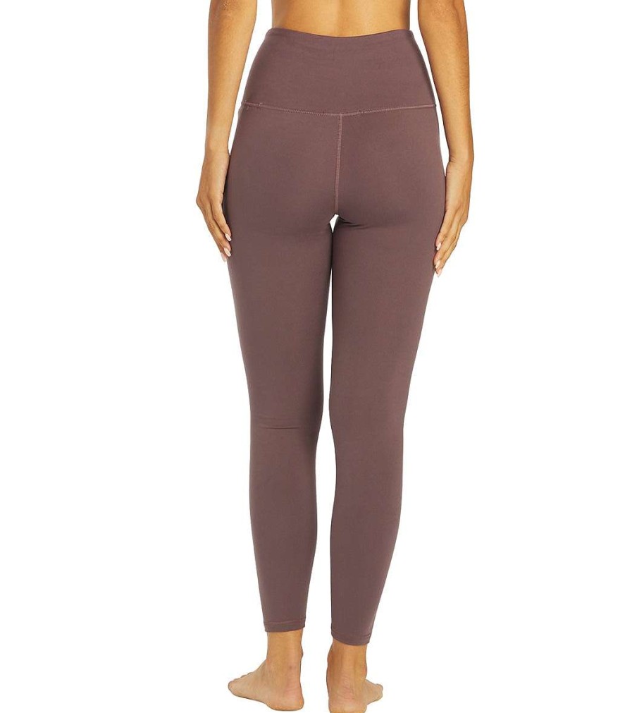 Clothing Zobha Yoga Leggings | Endurance Leggings Black Plum