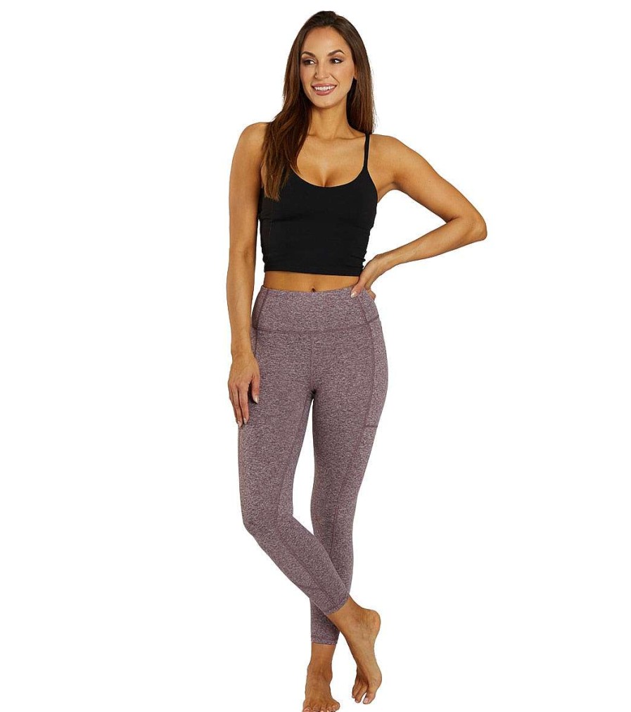 Clothing Balance Collection Yoga Leggings | Serene Legging Heather Hortensia