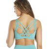 Clothing Everyday Yoga Yoga Sports Bras | Radiant Solid Strappy Back Sports Bra