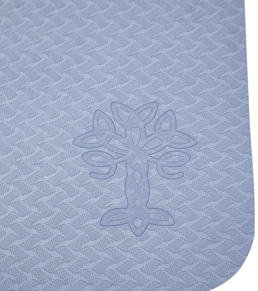 Yoga Mats & Props Oak and Reed | Eco-Friendly Tpe Yoga Mat, Blue