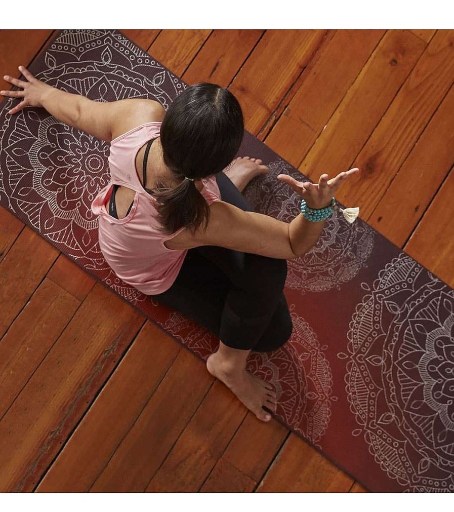 Yoga Mats & Props Gaiam | Yoga Mat 68" 6Mm Metallic Sunset