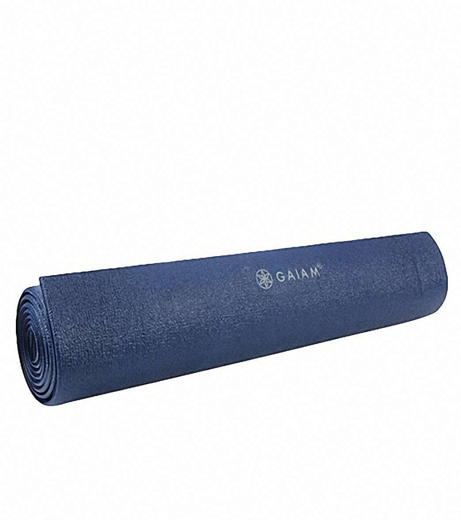 Yoga Mats & Props Gaiam | Pilates Mat 68" 5Mm Navy