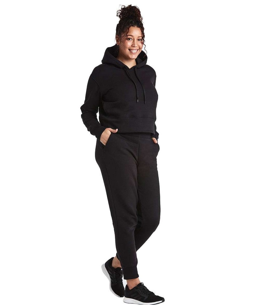 Clothing Public Rec Yoga Jackets & Sweatshirts | Luxe Fleece Cropped Hoodie