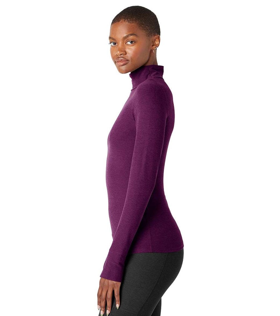 Clothing Beyond Yoga Yoga Tops | Spacedye Captivating Turtleneck Pullover