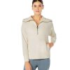 Clothing Marika Yoga Jackets & Sweatshirts | Alexis Pullover Cannoli Cream