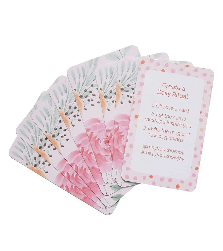 Accessories May You Know Joy | New Beginnings Affirmation Card Deck