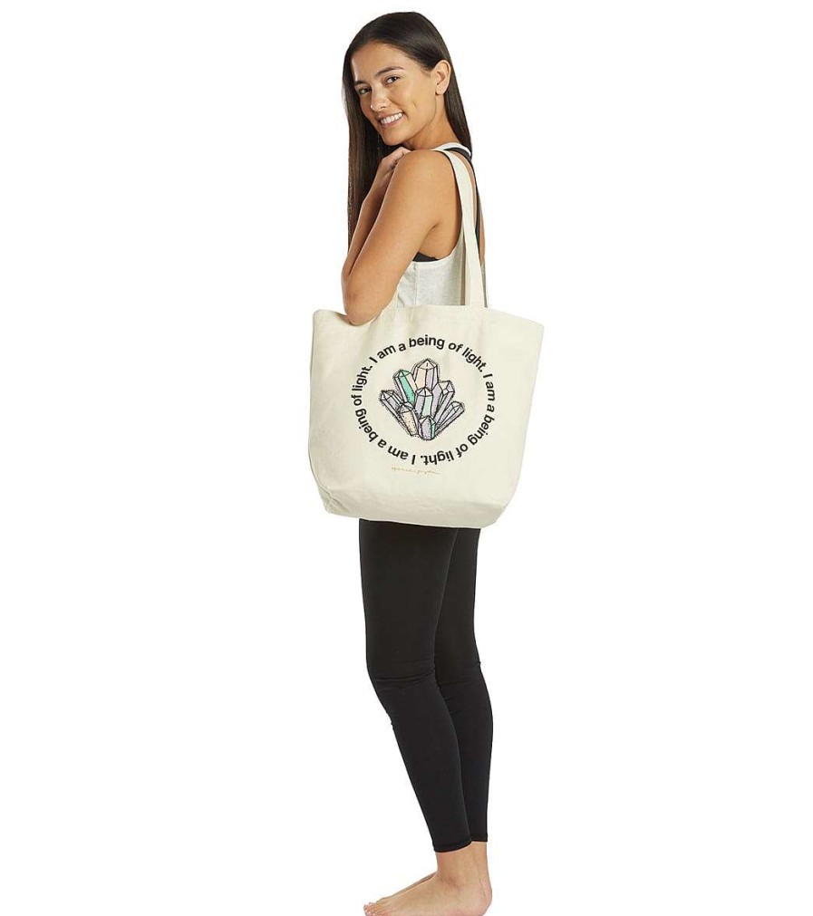 Accessories Spiritual Gangster | Light Sg Canvas Tote Natural