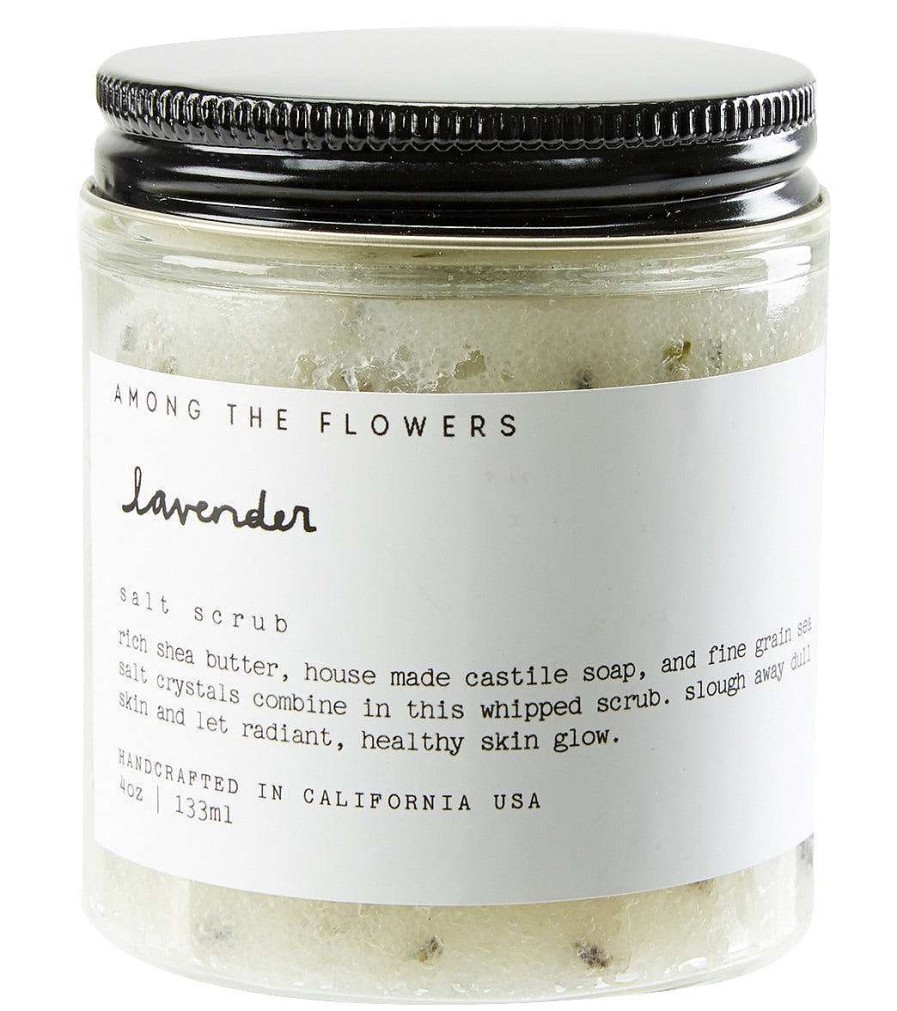 Home & Wellness Among The Flowers | Lavender Salt Scrub