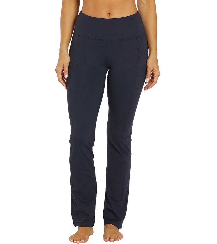 Clothing Balance Collection Yoga Pants | Emilia Bootcut Pant Midnight Blue