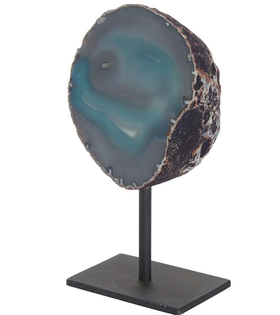 Home & Wellness Healing N Love | Agate Slice On Stand