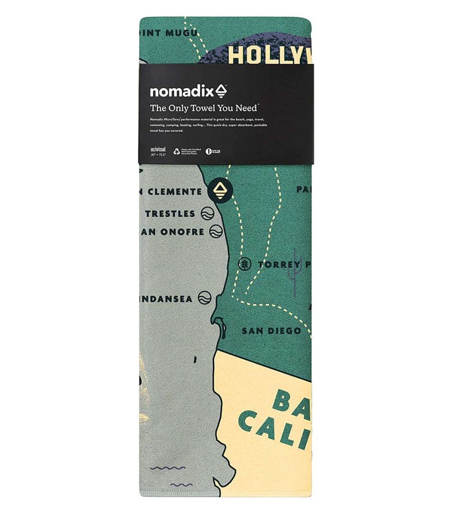 Yoga Mats & Props Nomadix | Original Towel California Map Towel 2