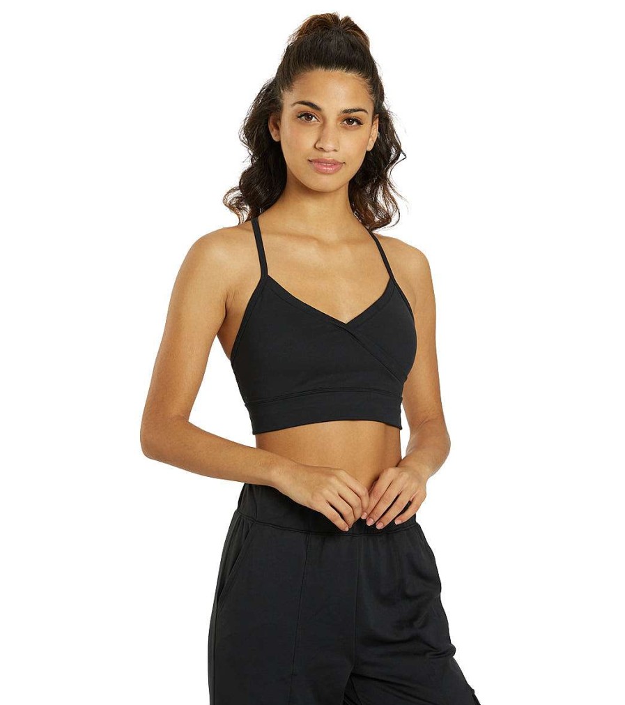 Clothing Marika Yoga Sports Bras | Jada Sport Bra Black