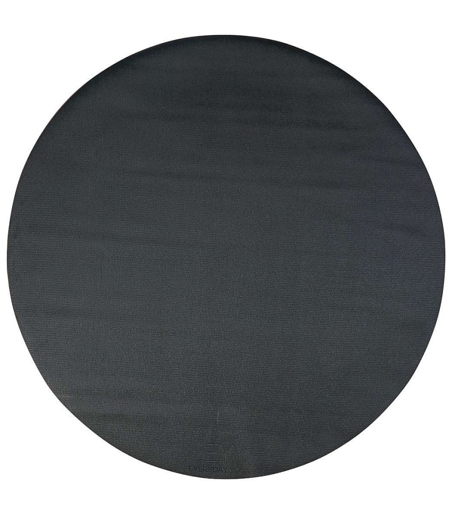 Yoga Mats & Props Everyday Yoga | Round Yoga Mat 6' Diameter 5Mm Black