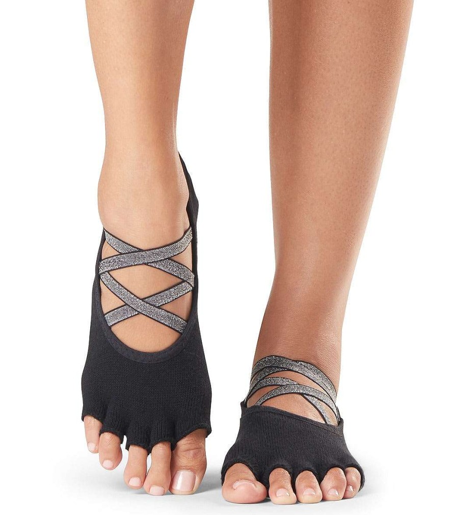 Accessories Toesox | Elle Half-Toe Yoga Grip Socks