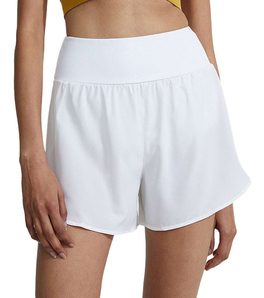 Clothing Varley Yoga Shorts | Derby Shorts White