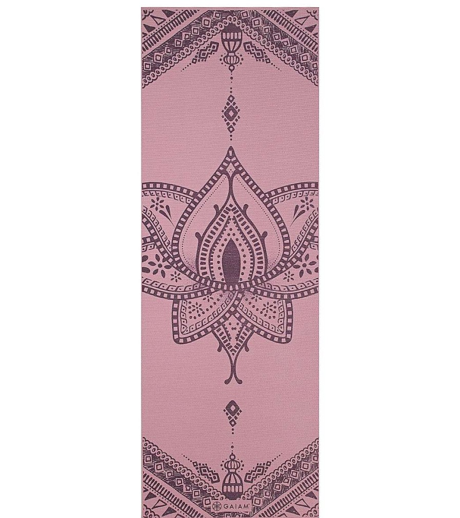 Yoga Mats & Props Gaiam | 6Mm Yoga Mat Reversible Inner Peace