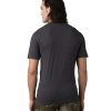 Clothing prAna Men'S Yoga Shirts | Freebird Journeyman Short Sleeve Tee Charcoal Heather