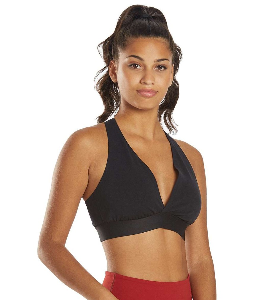 Clothing Free People Yoga Sports Bras | Blaze It Up Bra Black