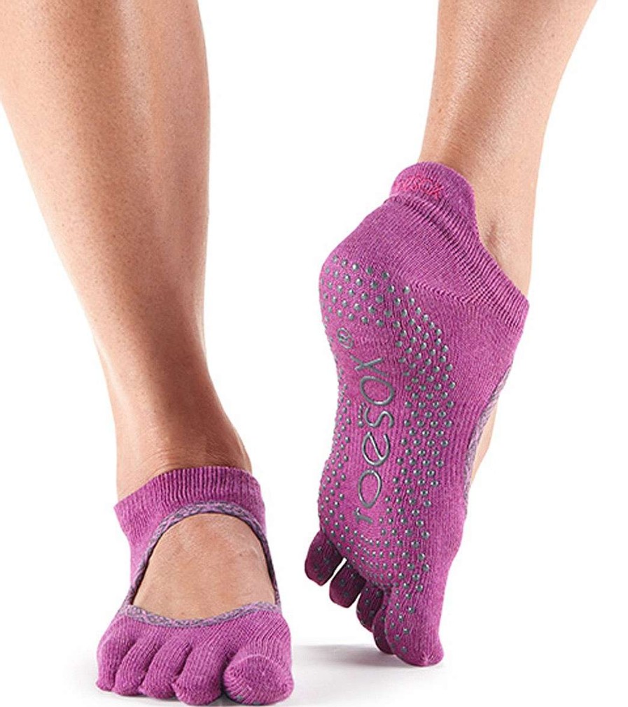 Accessories Toesox | Bellarina Full-Toe Yoga Grip Socks