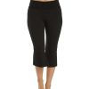 Clothing Hard Tail Yoga Leggings | Contour Rolldown V-Split Capris