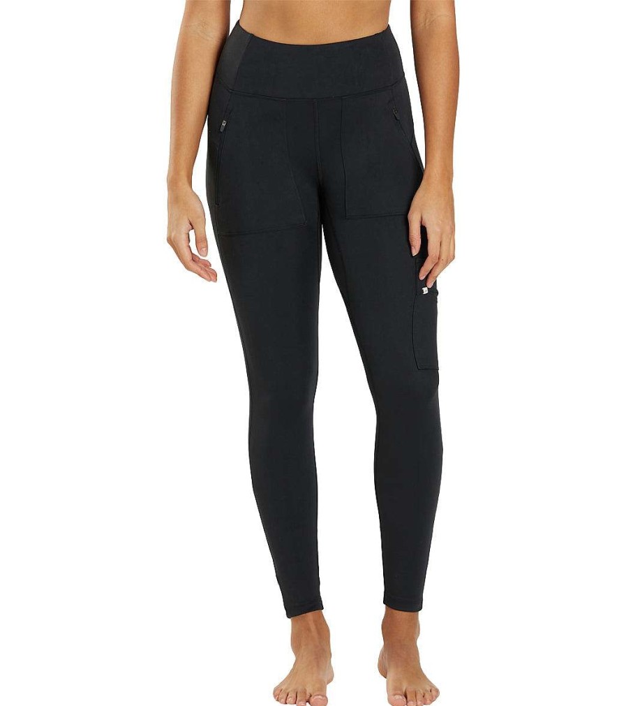 Clothing Marika Yoga Leggings | Aya Side Pocket Legging Black