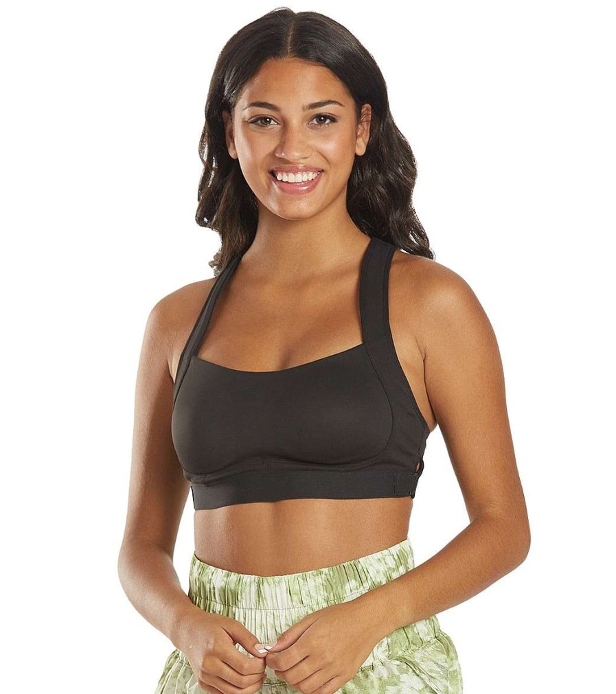 Clothing Free People Yoga Sports Bras | Make A Move Bra Black