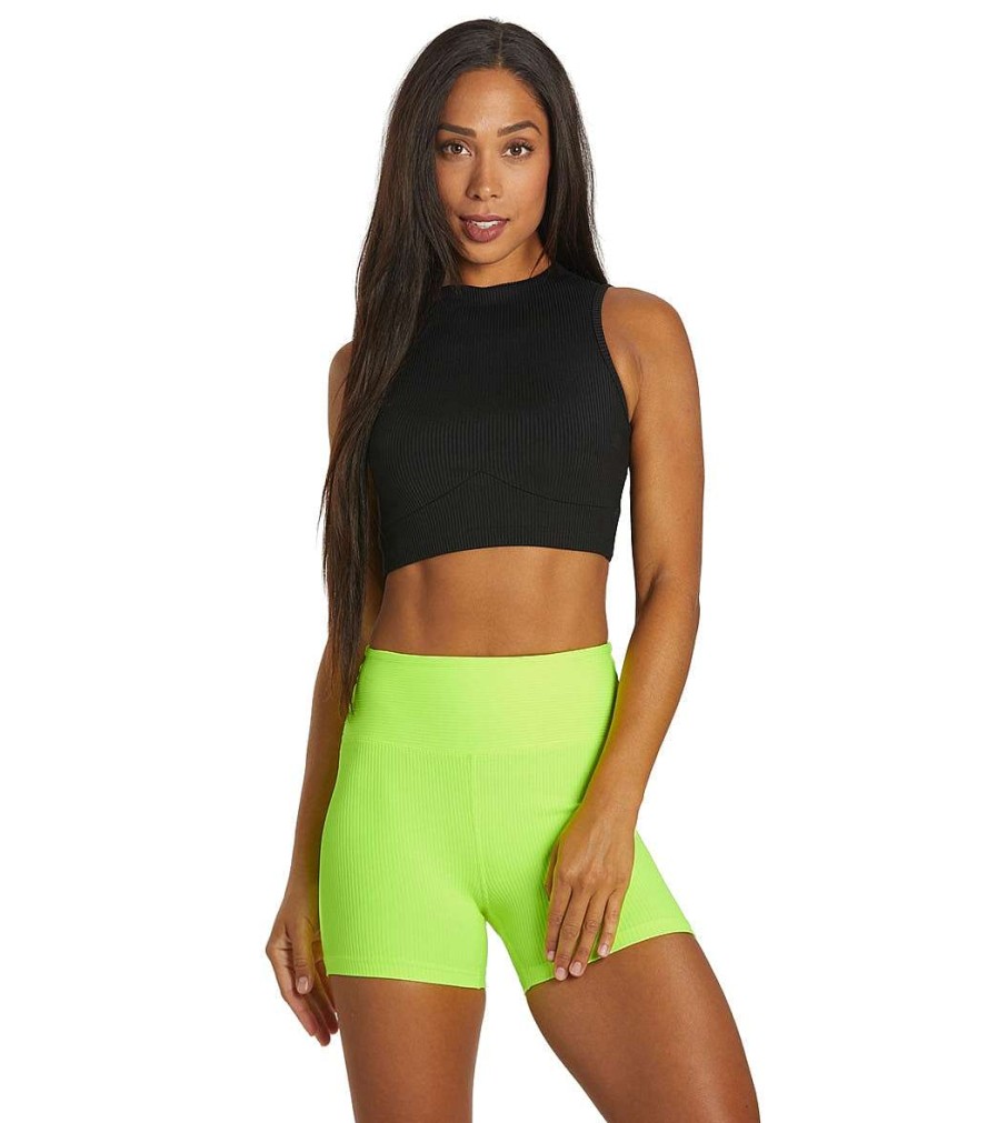 Clothing Year of Ours Yoga Shorts | Volley Shorts Highlighter