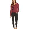 Clothing Free People Yoga Jackets & Sweatshirts | Hit The Trail Layer Hoodie Mulberry