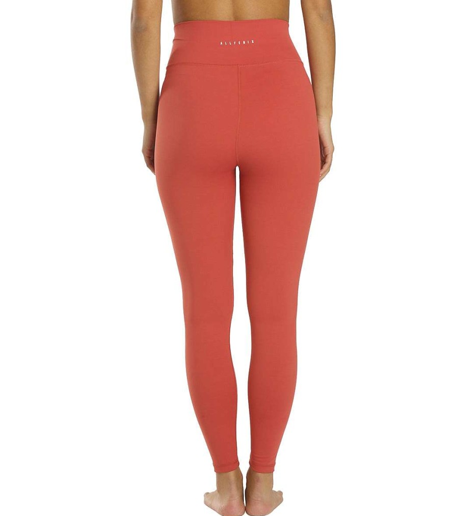 Clothing All Fenix Yoga Leggings | Rise 7/8 Yoga Leggings Terracotta