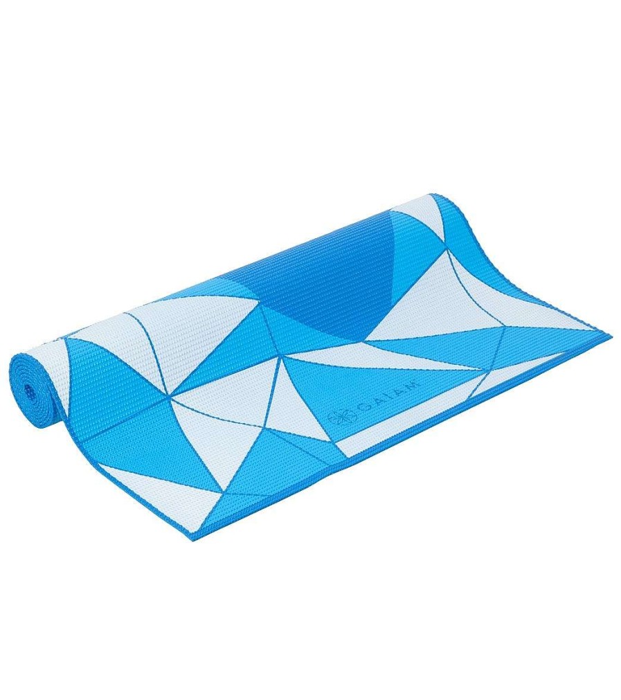 Yoga Mats & Props Gaiam | Kids Yoga Mat Blue Rocket 60" 3Mm